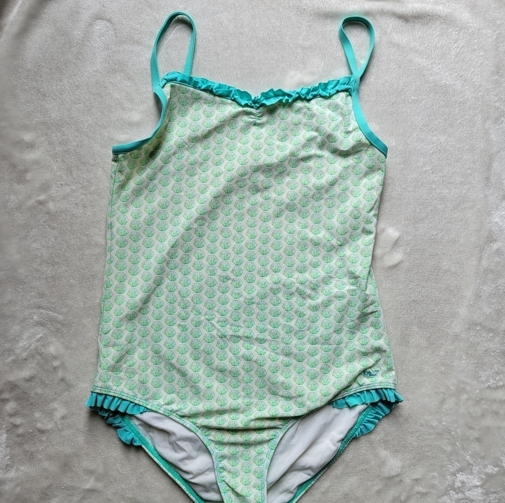 𝅺VINYARD Vines Girls Large Shell One Piece